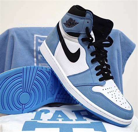 jordan blue air sneakers